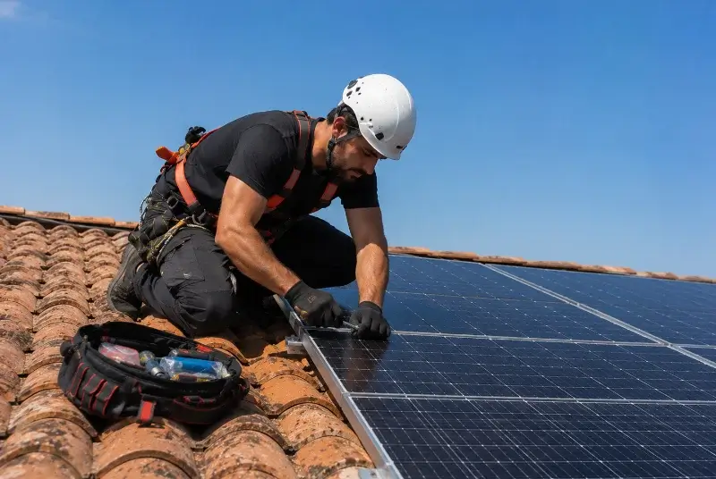 Maintenance et monitoring de panneaux solaires à Châtel