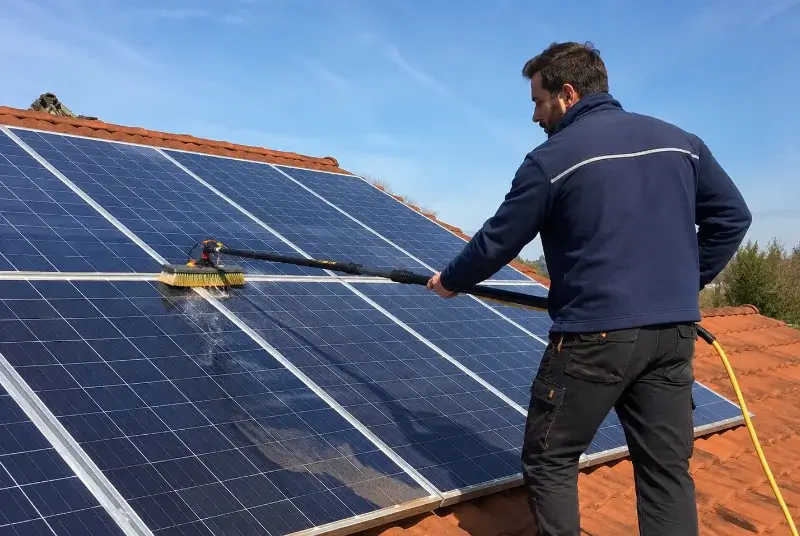 Nettoyage et entretien de panneaux solaires à Châtel
